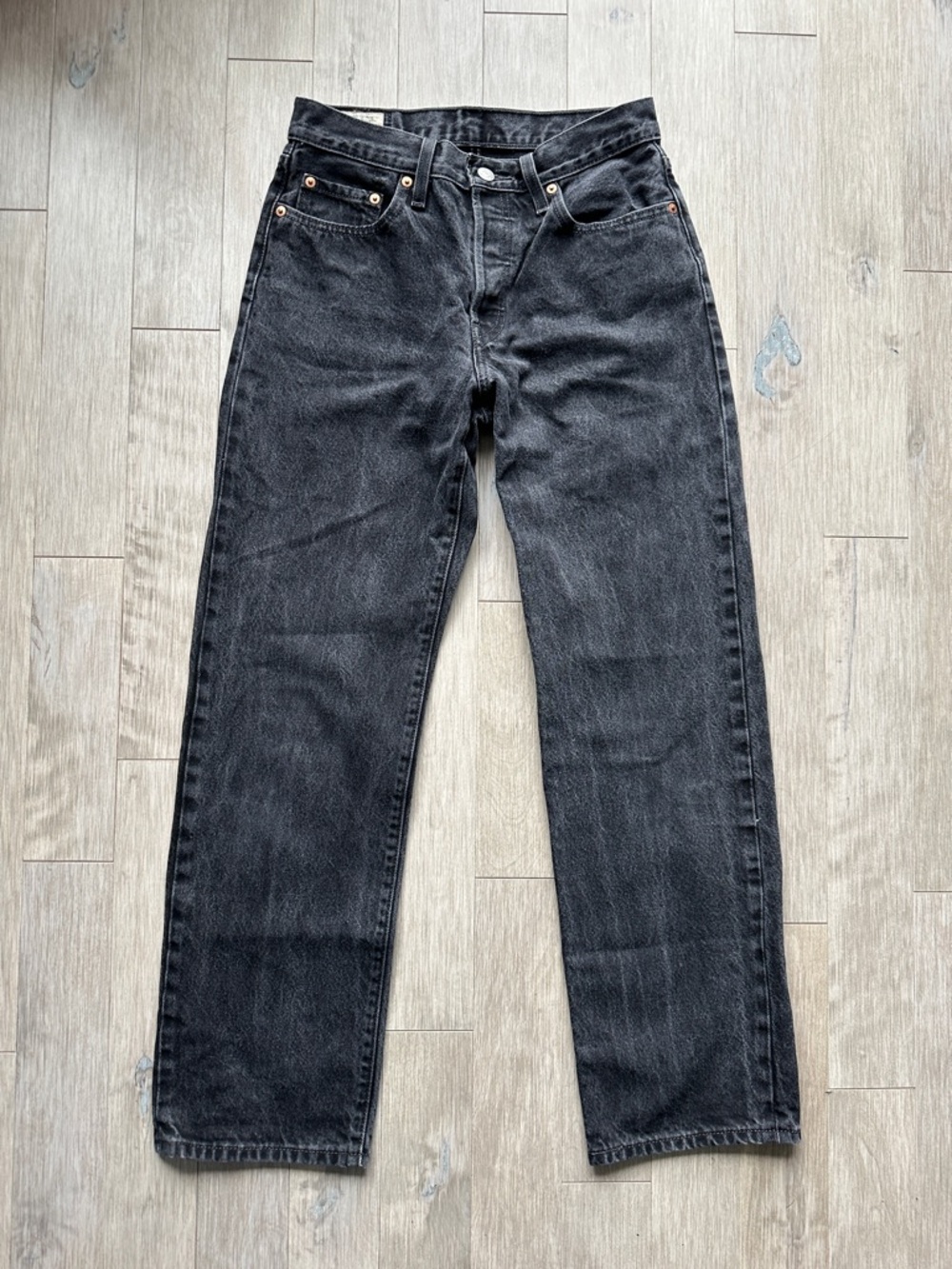 Levi's‎ 501 90's Black straight jeans Size 26